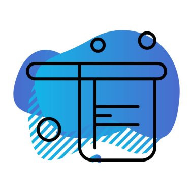 Grafik tasarım ikonu vektörü, fırın gıda konsepti 