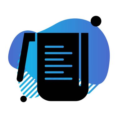 Grafik tasarım ikonu vektörü, fırın gıda konsepti 