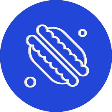  Vektör Baget simgesi, vektör, illüstrasyon, fırın konsepti