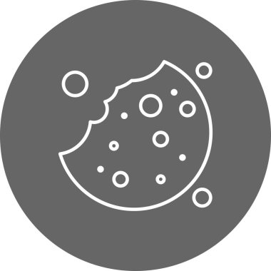  Vektör Bisküvi simgesi, vektör, illüstrasyon, fırın konsepti