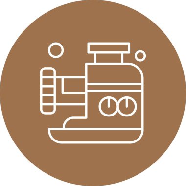 Vektör kahve makinesi Ico.