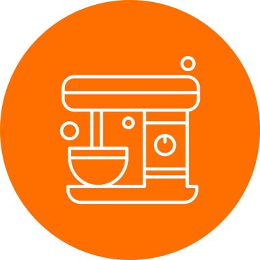 Vektör kahve makinesi Ico.