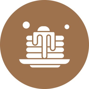 Pasta Simgesinin Vektör illüstrasyonu