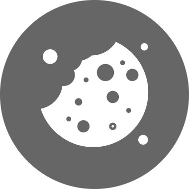  Vektör Bisküvi simgesi, vektör, illüstrasyon, fırın konsepti