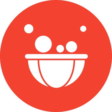 Vektör kasesi simgesi, vektör, illüstrasyon, fırın konsepti