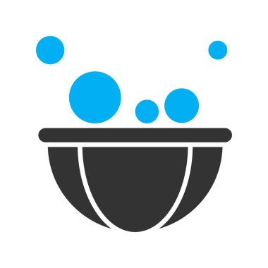 Vektör kasesi simgesi, vektör, illüstrasyon, fırın konsepti