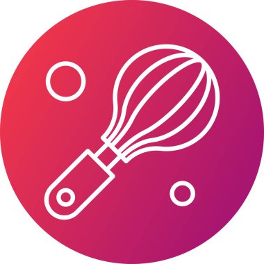 Vektör çırpma simgesi, vektör, illüstrasyon, fırın kavramı