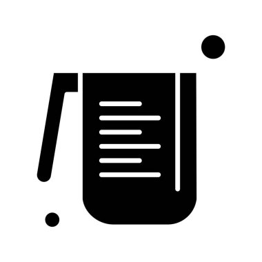 Vektör su testisi Ico