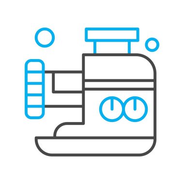 Vektör kahve makinesi Ico.