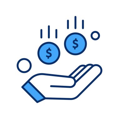  Vektör bağış simgesi, vektör, illüstrasyon, tıbbi servis kavramı