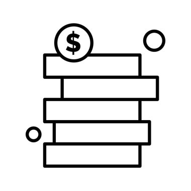 Sikke Simgesi vektör illüstrasyonu