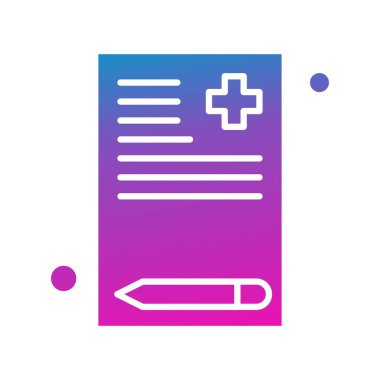 Belge Simgesi vektör illüstrasyonunu rapor et