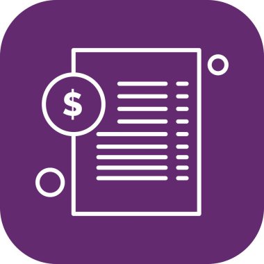 Belge Simgesi vektör illüstrasyonunu rapor et