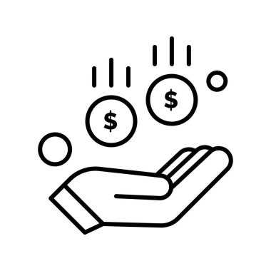  Vektör bağış simgesi, vektör, illüstrasyon, tıbbi servis kavramı