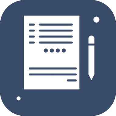 Not Defteri Simgesinin Vektör illüstrasyonu