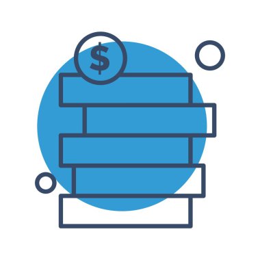 Sikke Simgesi vektör illüstrasyonu