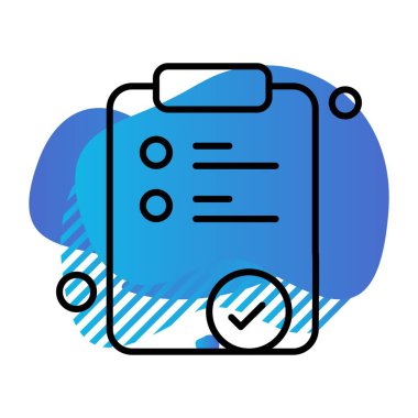 Not Defteri Simgesinin Vektör illüstrasyonu