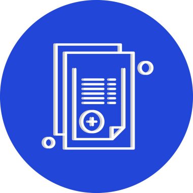 Belge Simgesi vektör illüstrasyonunu rapor et