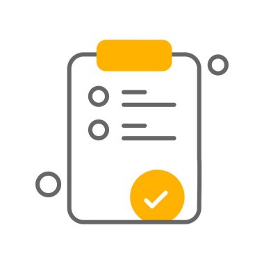 Not Defteri Simgesinin Vektör illüstrasyonu