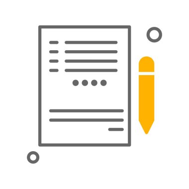 Not Defteri Simgesinin Vektör illüstrasyonu