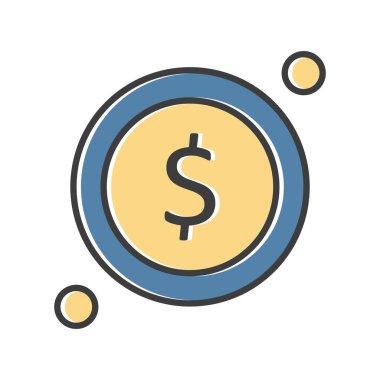 Sikke Simgesi vektör illüstrasyonu