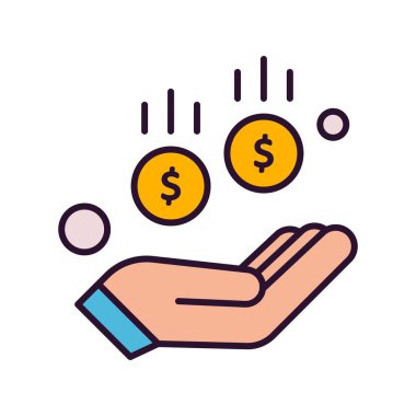  Vektör bağış simgesi, vektör, illüstrasyon, tıbbi servis kavramı