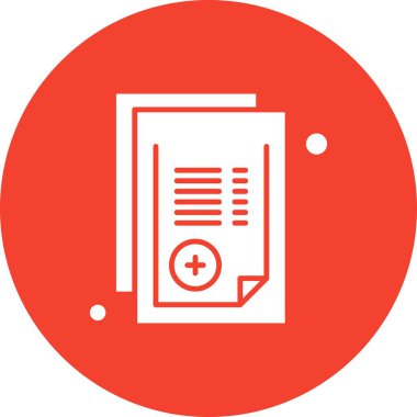 Belge Simgesi vektör illüstrasyonunu rapor et