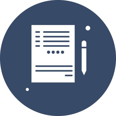 Not Defteri Simgesinin Vektör illüstrasyonu