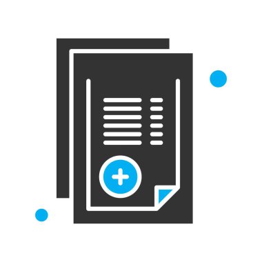 Belge Simgesi vektör illüstrasyonunu rapor et