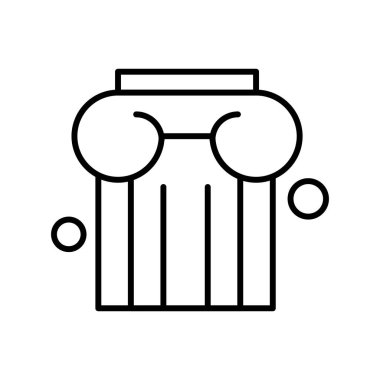 sütun simgesi çizimi 