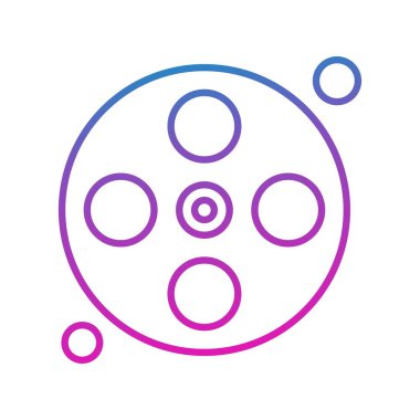 Film makarasının vektör illüstrasyonuName