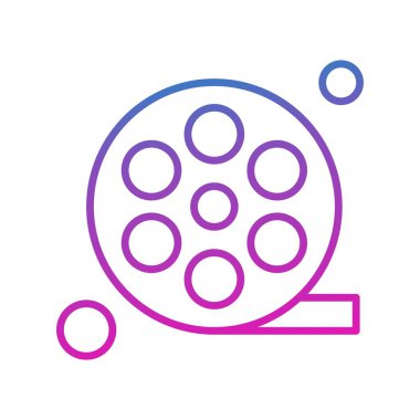 Film makarasının vektör illüstrasyonuName