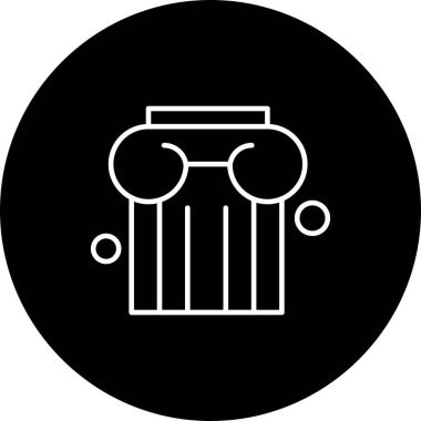 sütun simgesi çizimi 