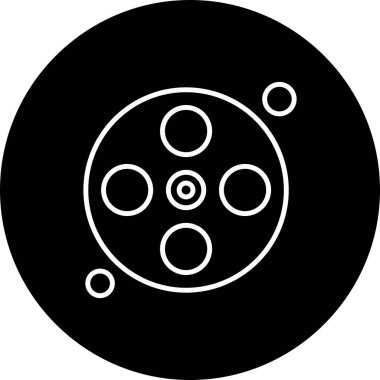 Film makarasının vektör illüstrasyonuName