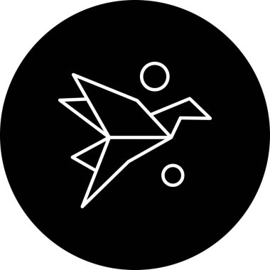 Kağıt simgesinin vektör illüstrasyonu