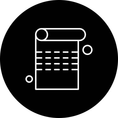   Sayfa Simgesinin Vektör illüstrasyonu