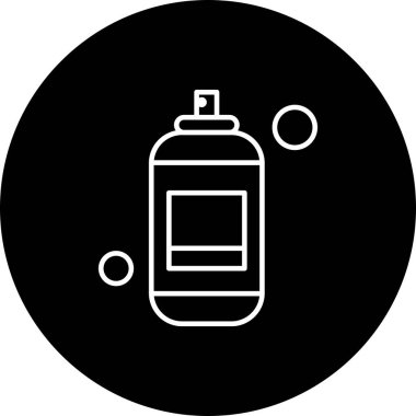 Parfüm ikonunun vektör illüstrasyonu