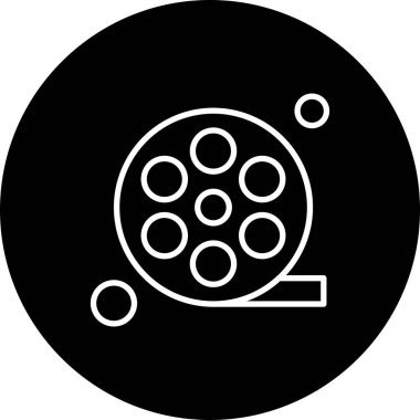 Film makarasının vektör illüstrasyonuName