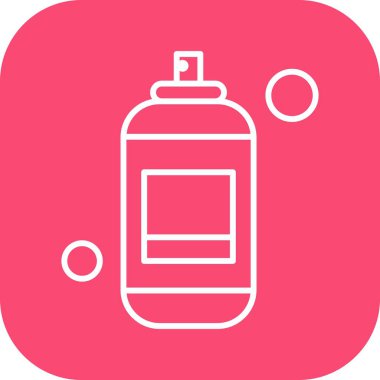 Parfüm ikonunun vektör illüstrasyonu