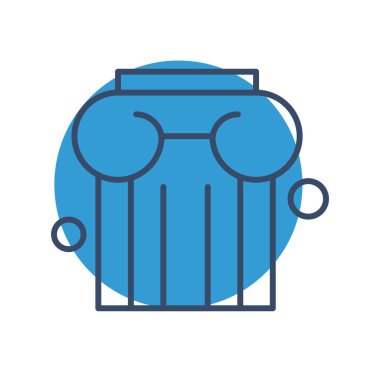 sütun simgesi çizimi 