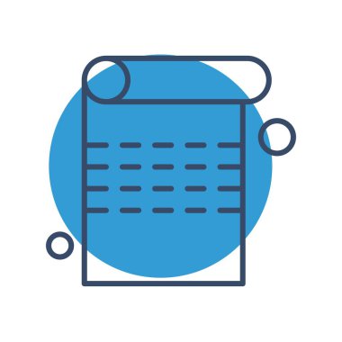   Sayfa Simgesinin Vektör illüstrasyonu