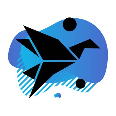 Kağıt simgesinin vektör illüstrasyonu