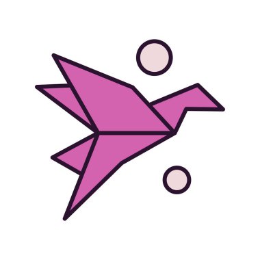 Kağıt simgesinin vektör illüstrasyonu