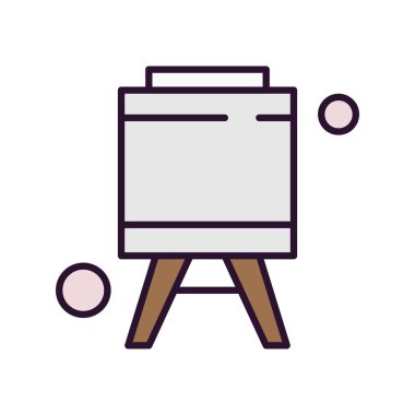  Strateji Simgesi Vektör illüstrasyonu