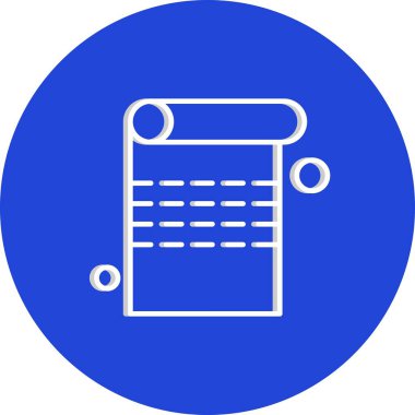   Sayfa Simgesinin Vektör illüstrasyonu