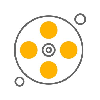 Film makarasının vektör illüstrasyonuName