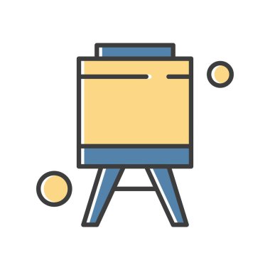  Strateji Simgesi Vektör illüstrasyonu