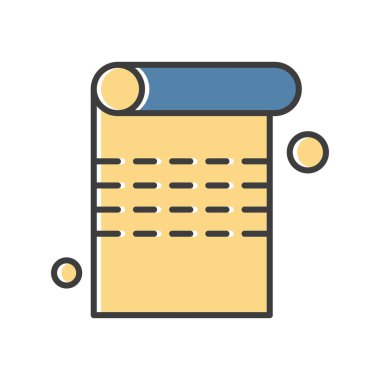   Sayfa Simgesinin Vektör illüstrasyonu