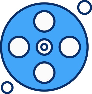 Film makarasının vektör illüstrasyonuName