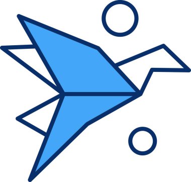 Kağıt simgesinin vektör illüstrasyonu